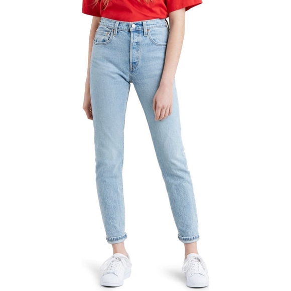 LEVI'S 501 Skinny in Tango Light-25 - Picture 1 of 15